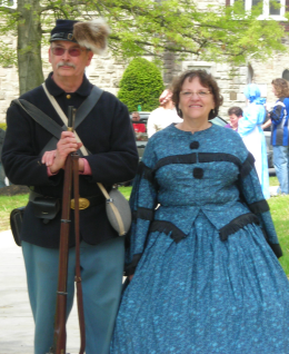 Larry Fox  and Jackie Walker